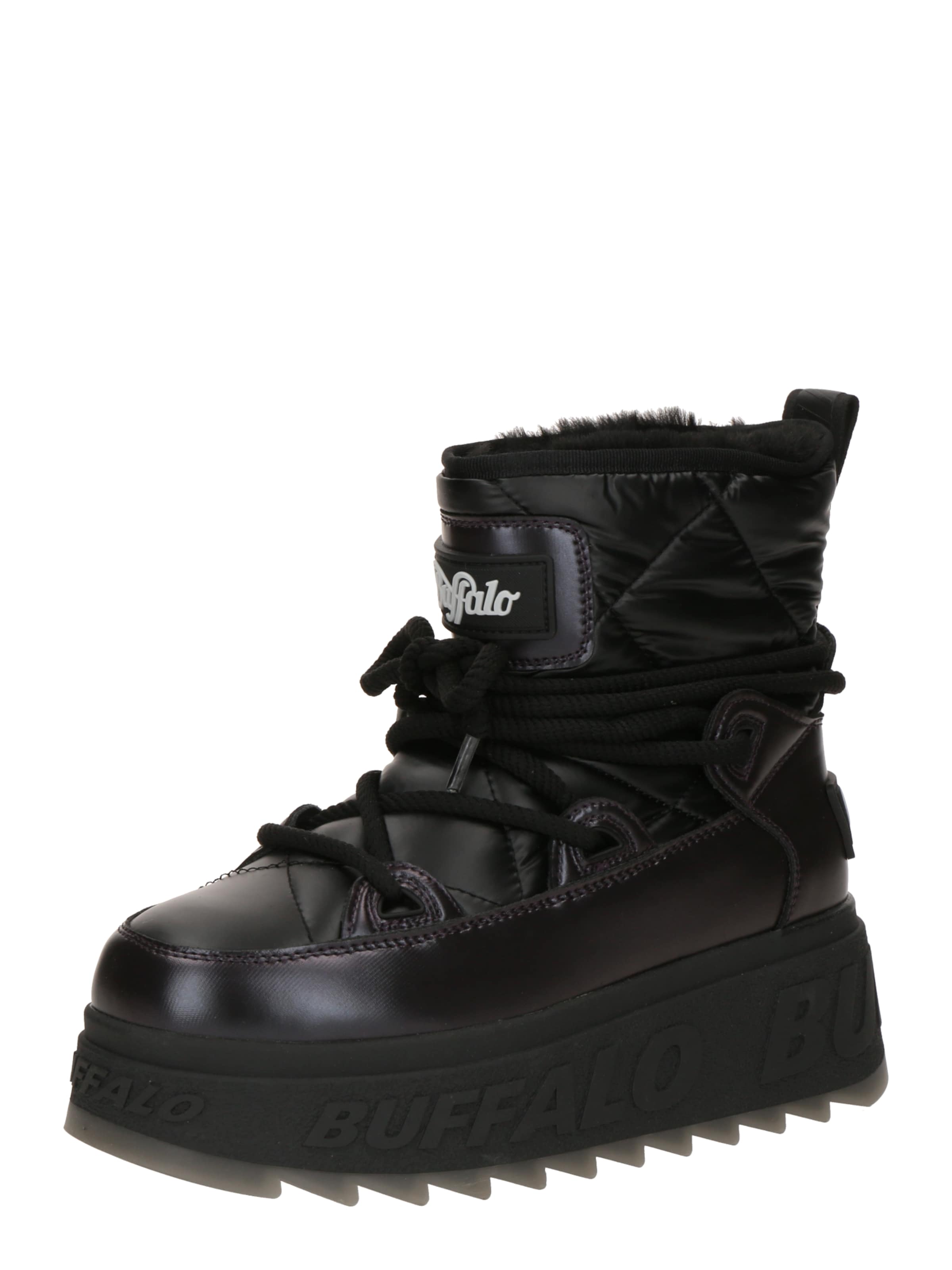 BUFFALO Snowboots 'Eliza' i sort: forside