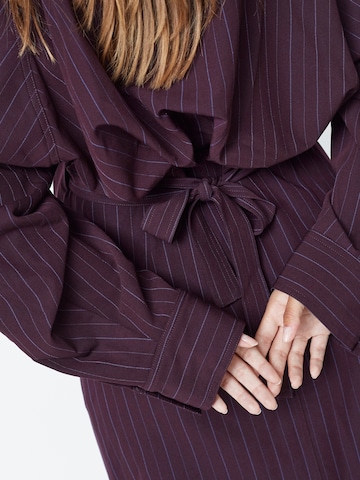 Robe-chemise 'Trinny' co'couture en violet