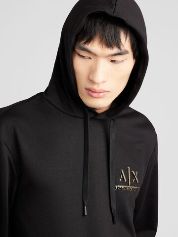 ARMANI EXCHANGE Sweatshirt in Schwarz