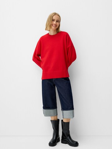 Pullover di Bershka in rosso