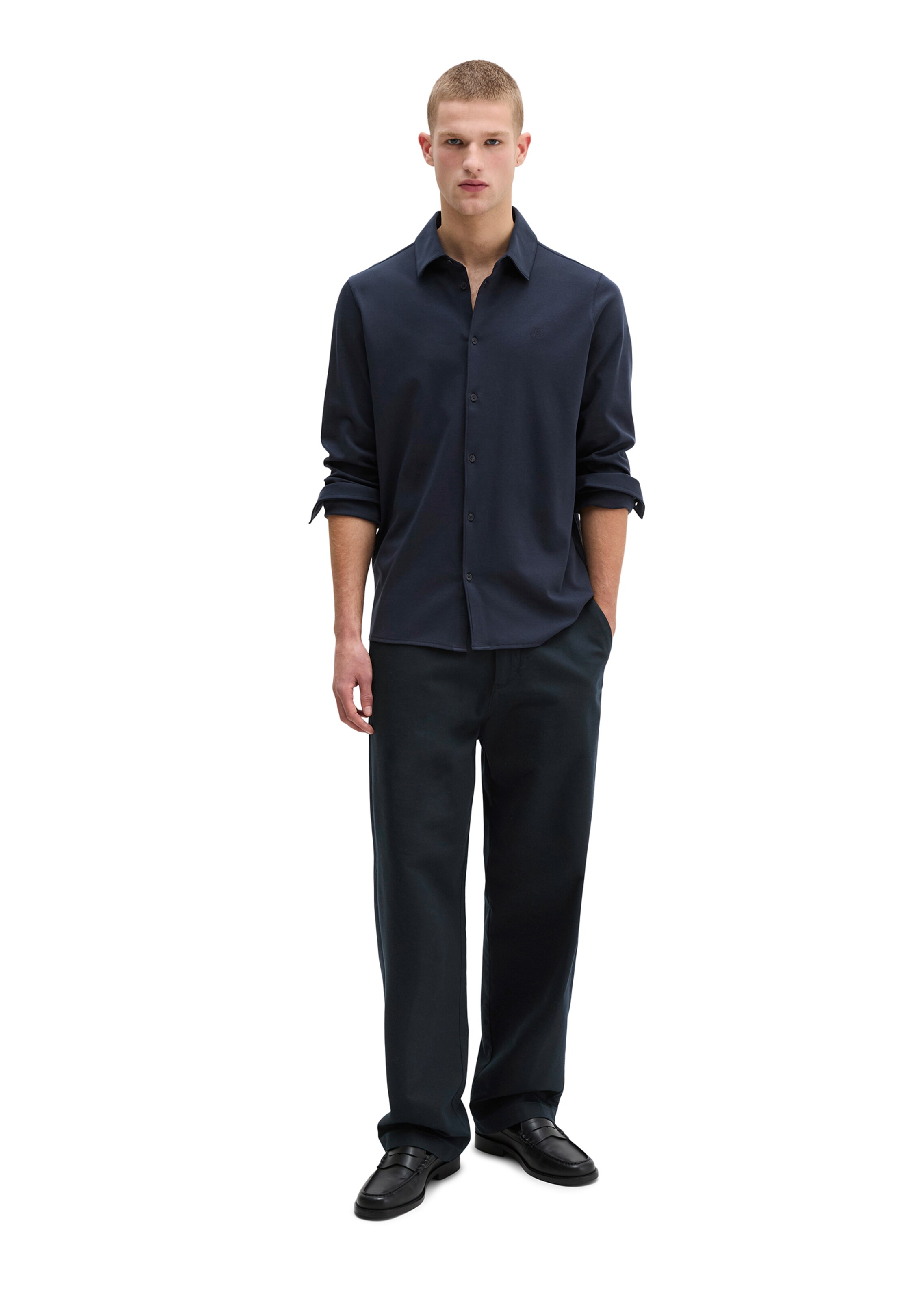 Marc O'Polo Regular Fit Hemd in Blau