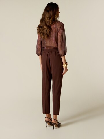 oltre - Skinny Pantalón en marrón
