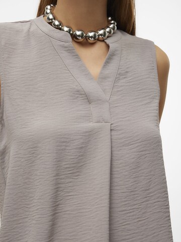 Chemisier 'VMElva' VERO MODA en gris
