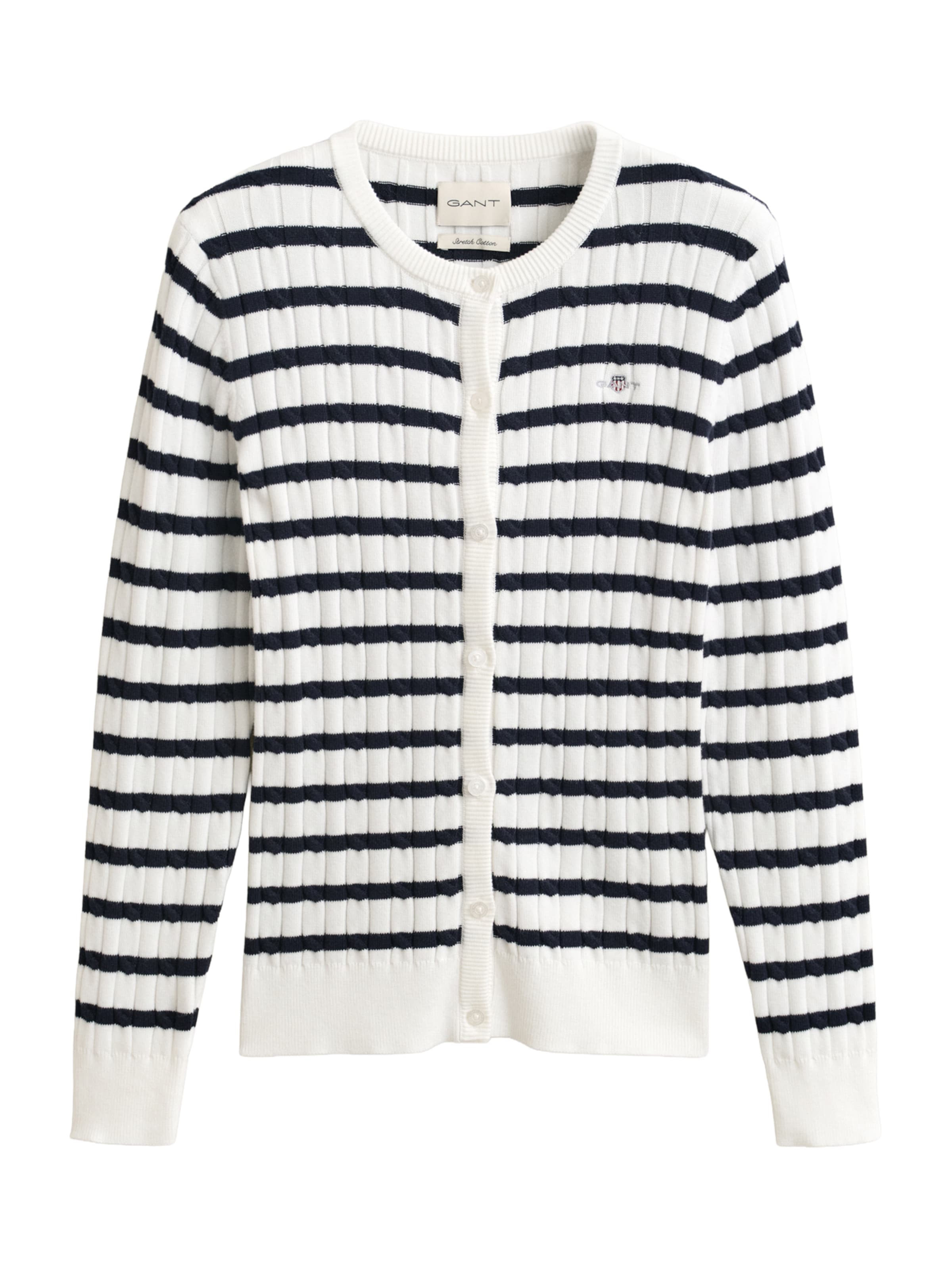 GANT Kardigán - fehér: elől