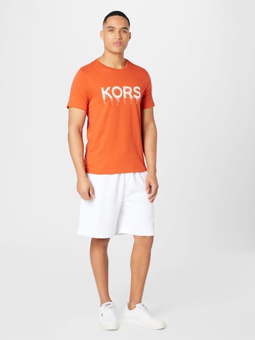 Tricou de la Michael Kors pe portocaliu