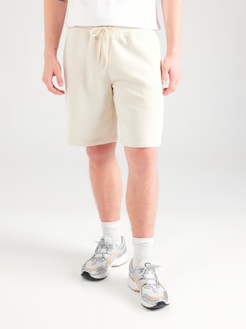 HOLLISTER Regular Shorts '9IN' in Beige: predná strana