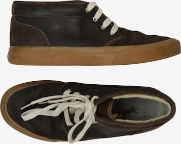 Polo Ralph Lauren Stiefel 44 in Braun: Vorderseite