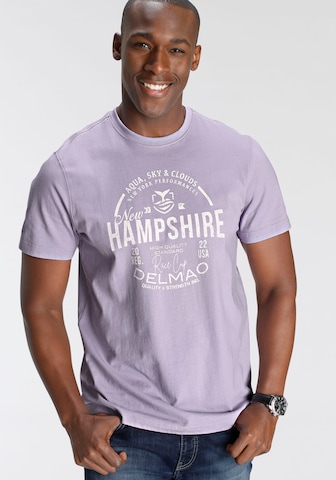 DELMAO Shirt in Purple: front