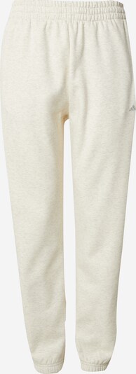 ADIDAS PERFORMANCE Workout Pants in Cream, Item view