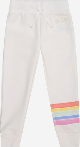 GAP Tapered Hose in Weiß: predná strana