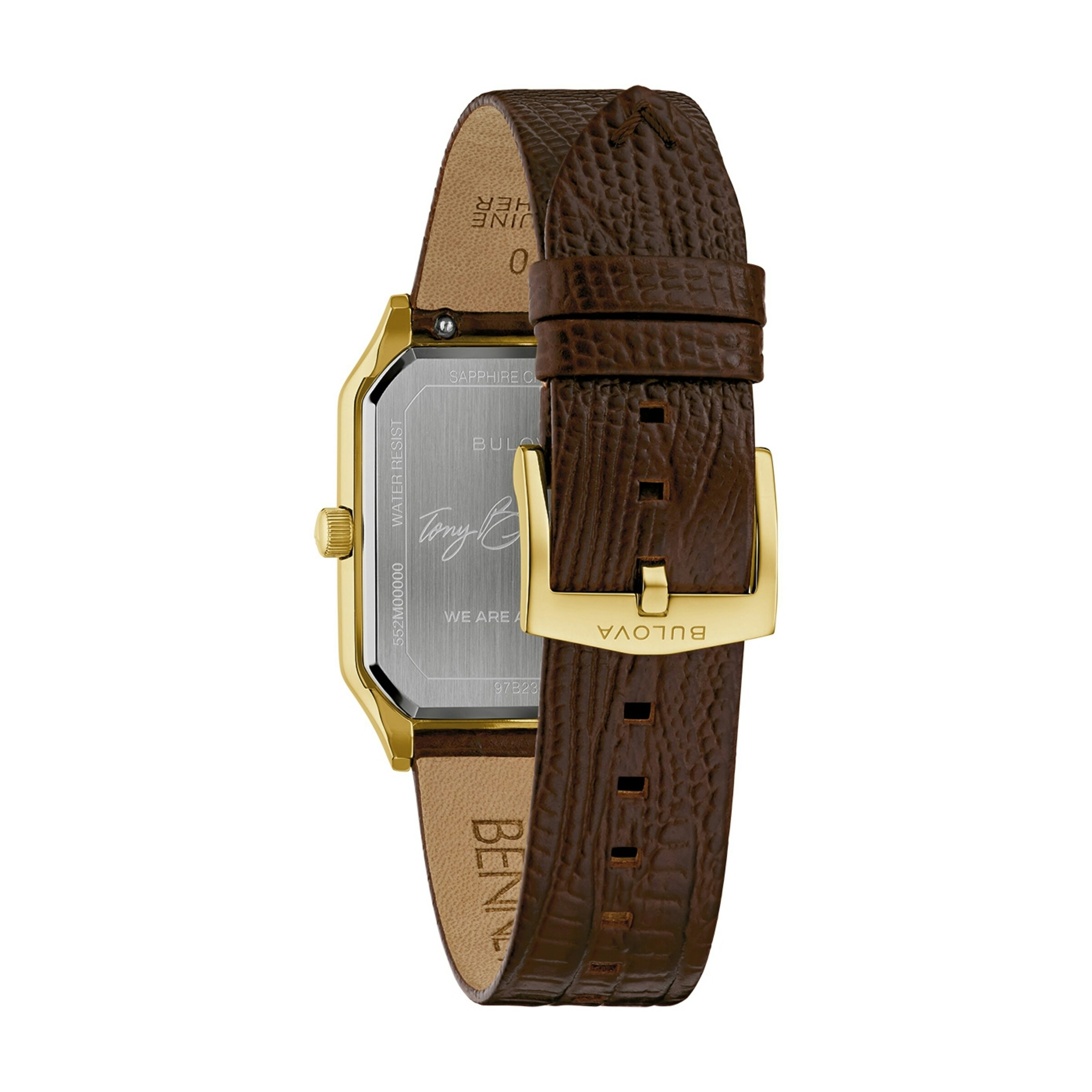 Bulova Analog Watch in Brown