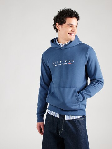 Felpa 'NEW YORK' di TOMMY HILFIGER in blu: frontale