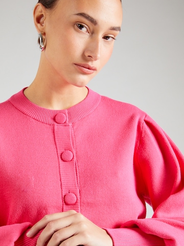Y.A.S Knit Cardigan 'FONNY' in Pink