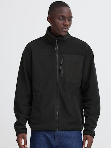 Giacca di pile di BLEND in nero: frontale