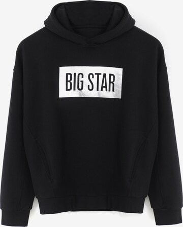 BIG STAR Sweatshirt 'TULIPA' in Zwart: voorkant