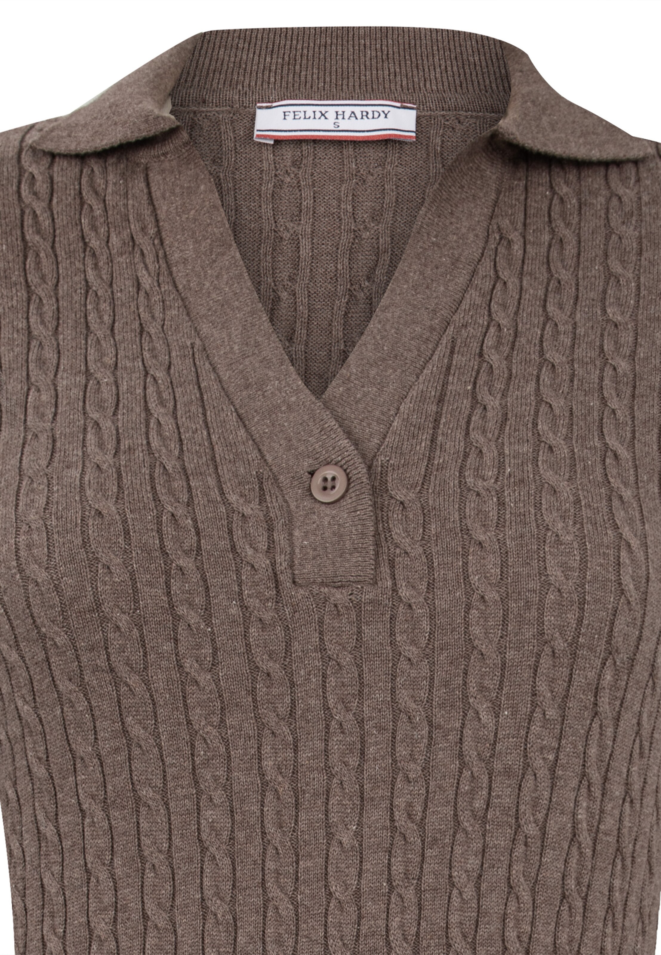 Felix Hardy Плетена рокля в кафяво