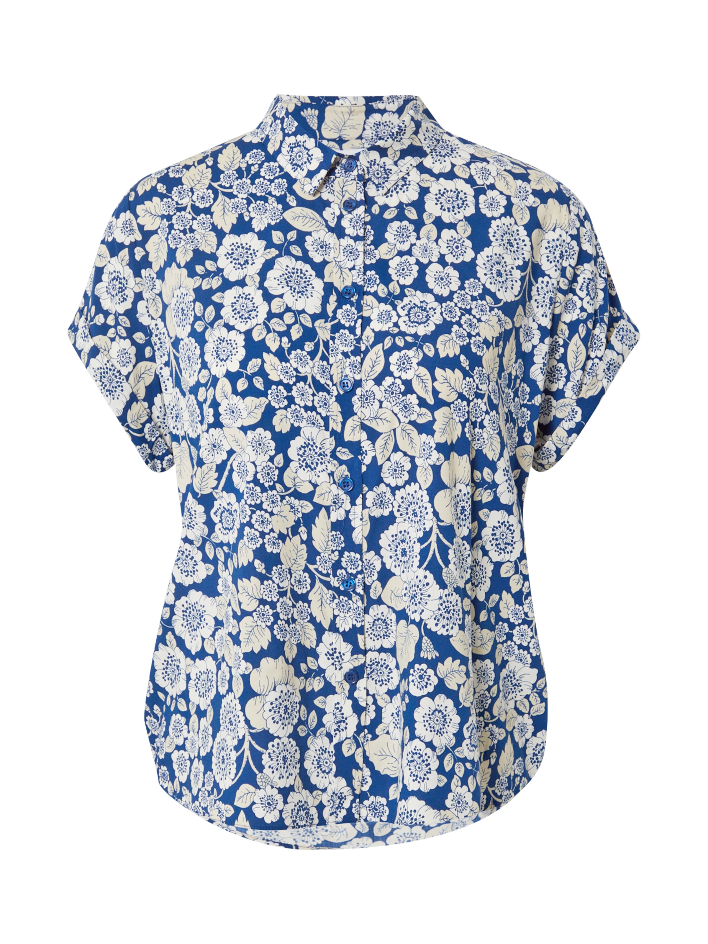 Abbigliamento Q9bfw Samsoe Samsoe Camicia da donna Majan in Blu Abbigliamento Q9bfw Samsoe Samsoe Camicia da donna Majan in Blu