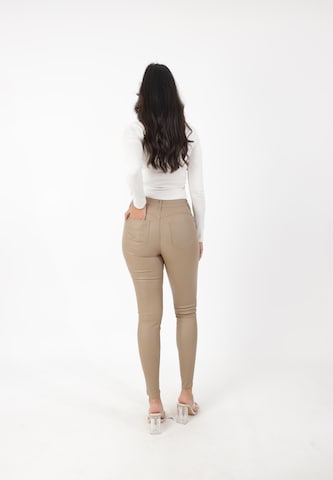 Skinny Pantaloni di Elara in grigio