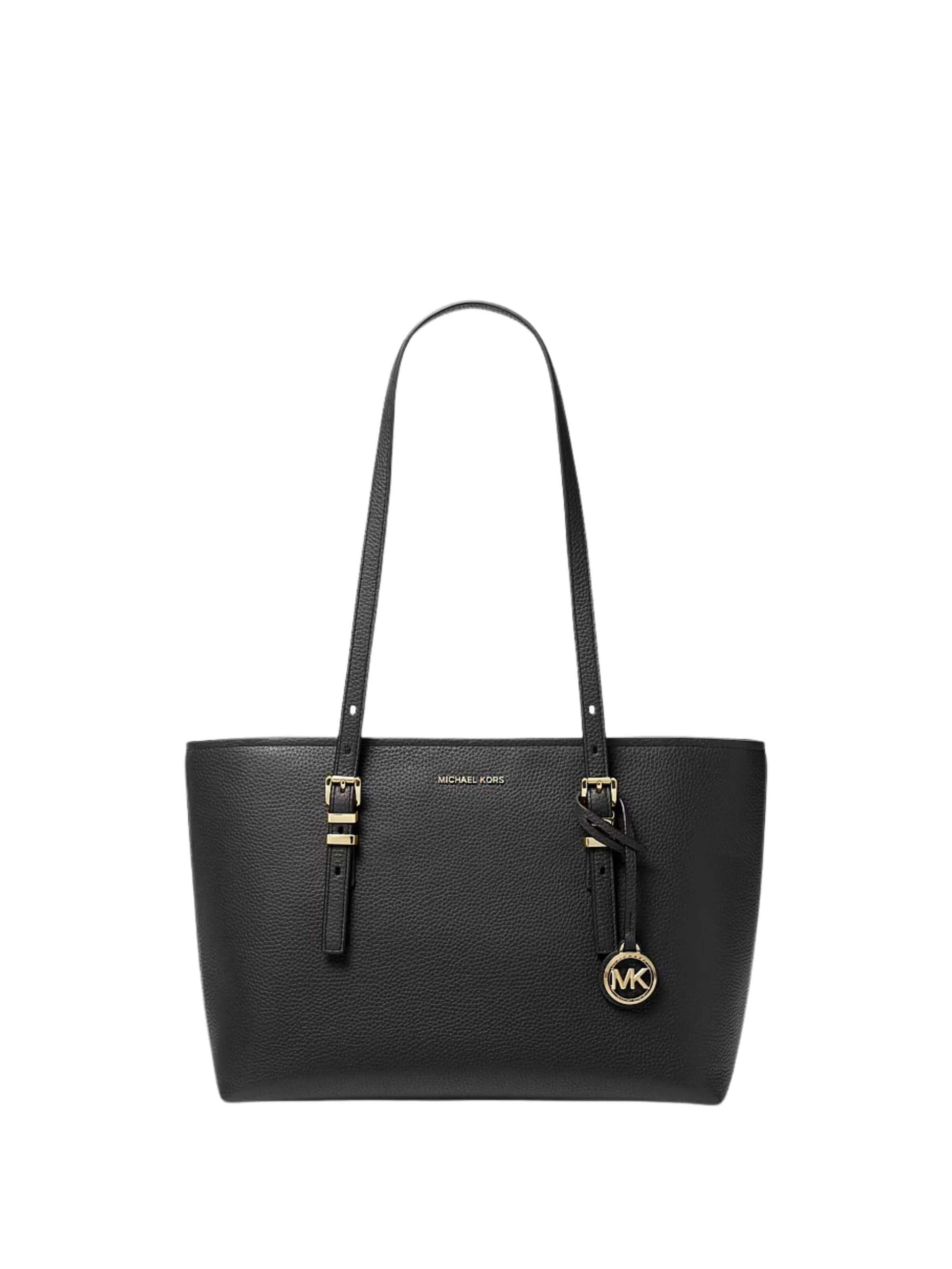 Michael Kors Handväska 'MICHAEL KORS QUINN HANDBAG BORSA' i svart: framsida