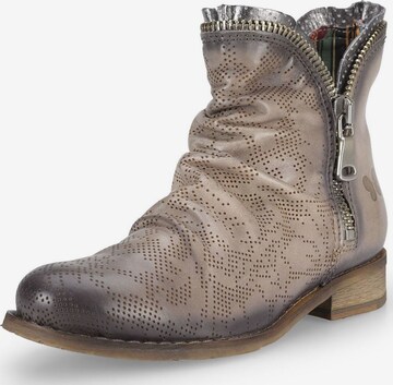 Felmini Wide Fit Ankle Boots in Grey: front