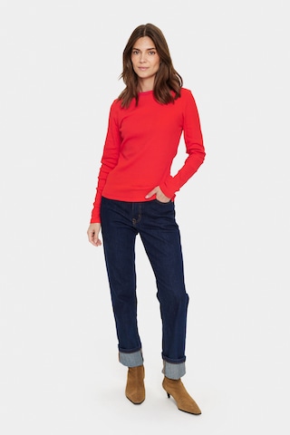 T-shirt SAINT TROPEZ en rouge