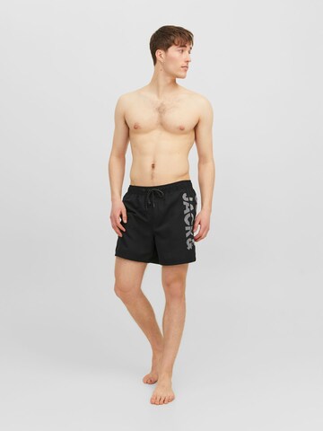 JACK & JONES Board Shorts 'Fiji' in Black