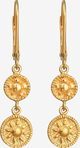 ELLI Earrings 'Sonne' in Gold