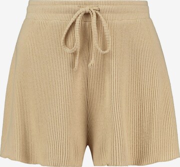 Shiwi Regular Trousers in Beige: front