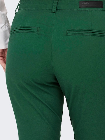 Coupe slim Pantalon chino 'PARIS' ONLY en vert