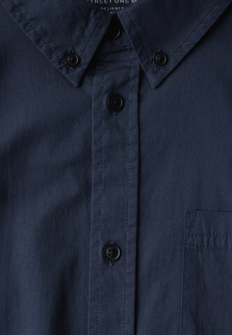 Street One MEN Regular fit Button Up Shirt in Blue