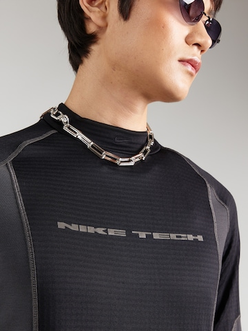 juoda NIKE Sportiniai marškinėliai 'TCH PRO'