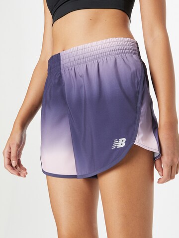 Regular Pantalon de sport 'Accelerate 5' new balance en violet