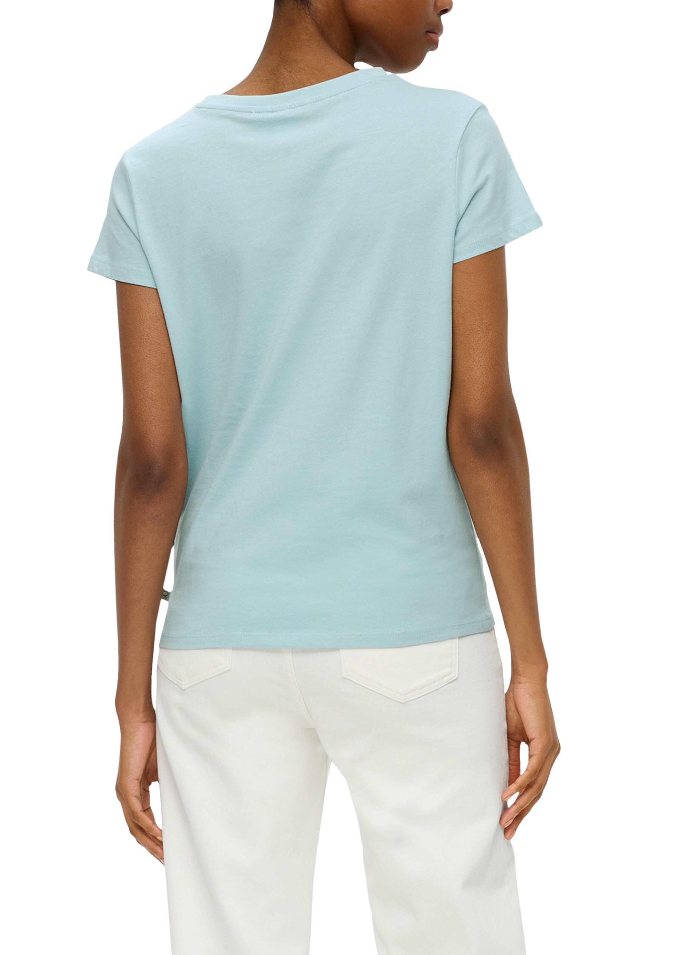 QS T-Shirt in Grün