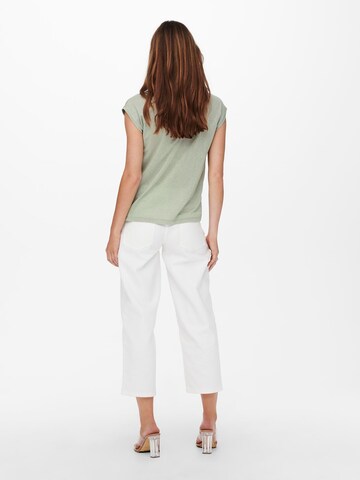 T-shirt 'ONLSILVERY' ONLY en vert