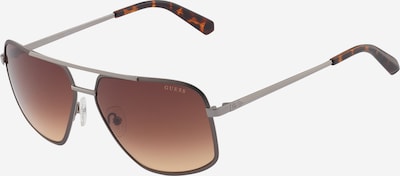 GUESS Slnečné okuliare - hnedá / sivá / čierna, Produkt