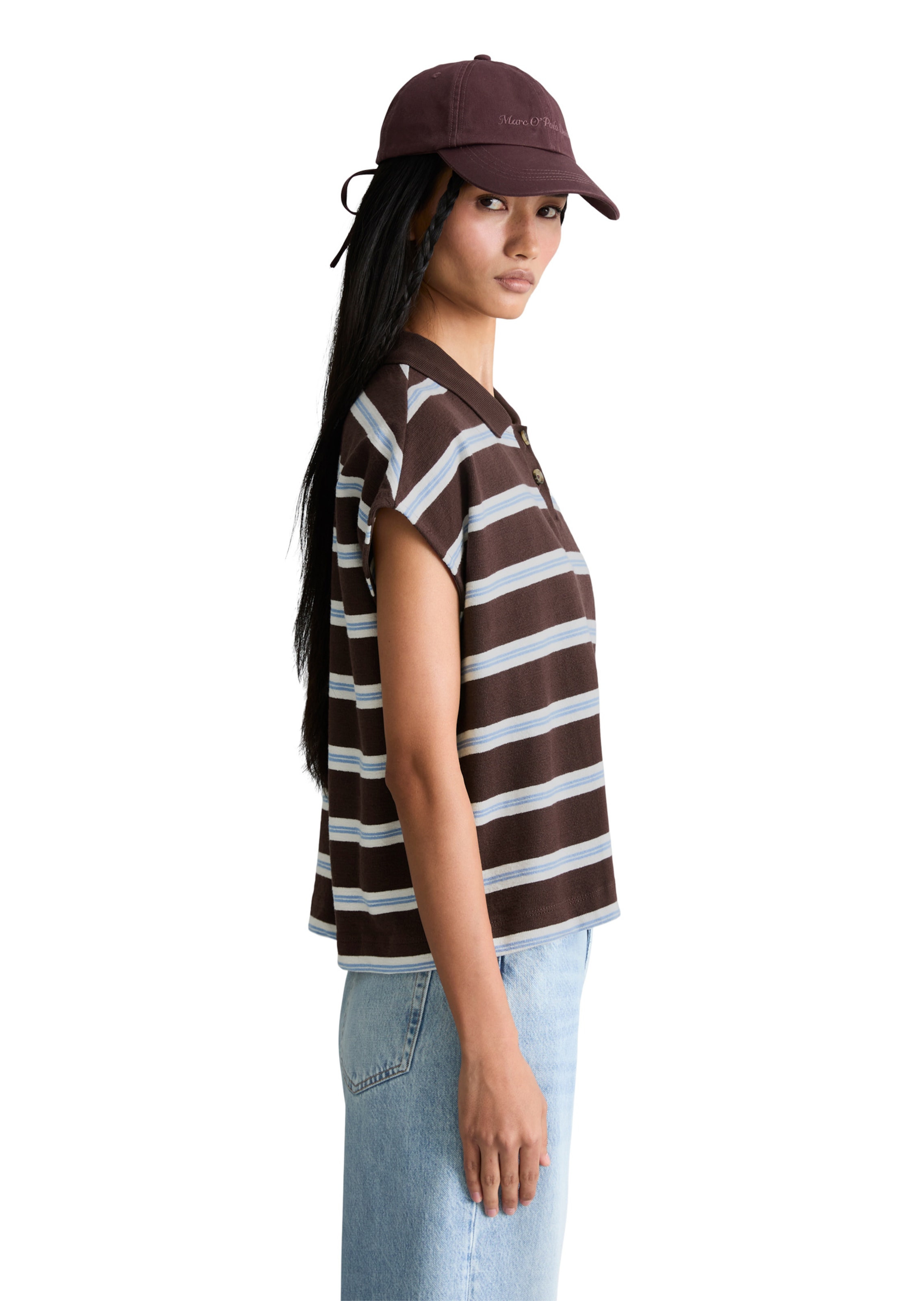 Marc O'Polo DENIM Poloshirt in Braun