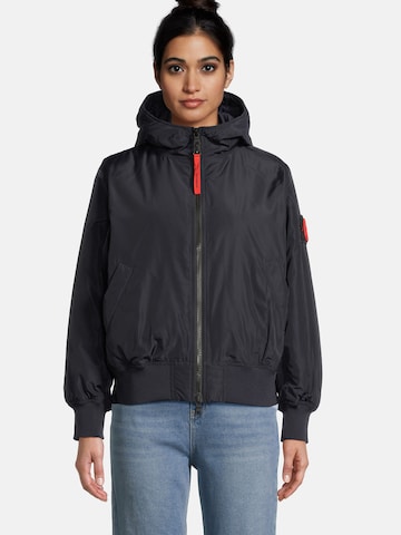 No. 1 Como Tussenjas 'Amsterdam' in Blauw: voorkant