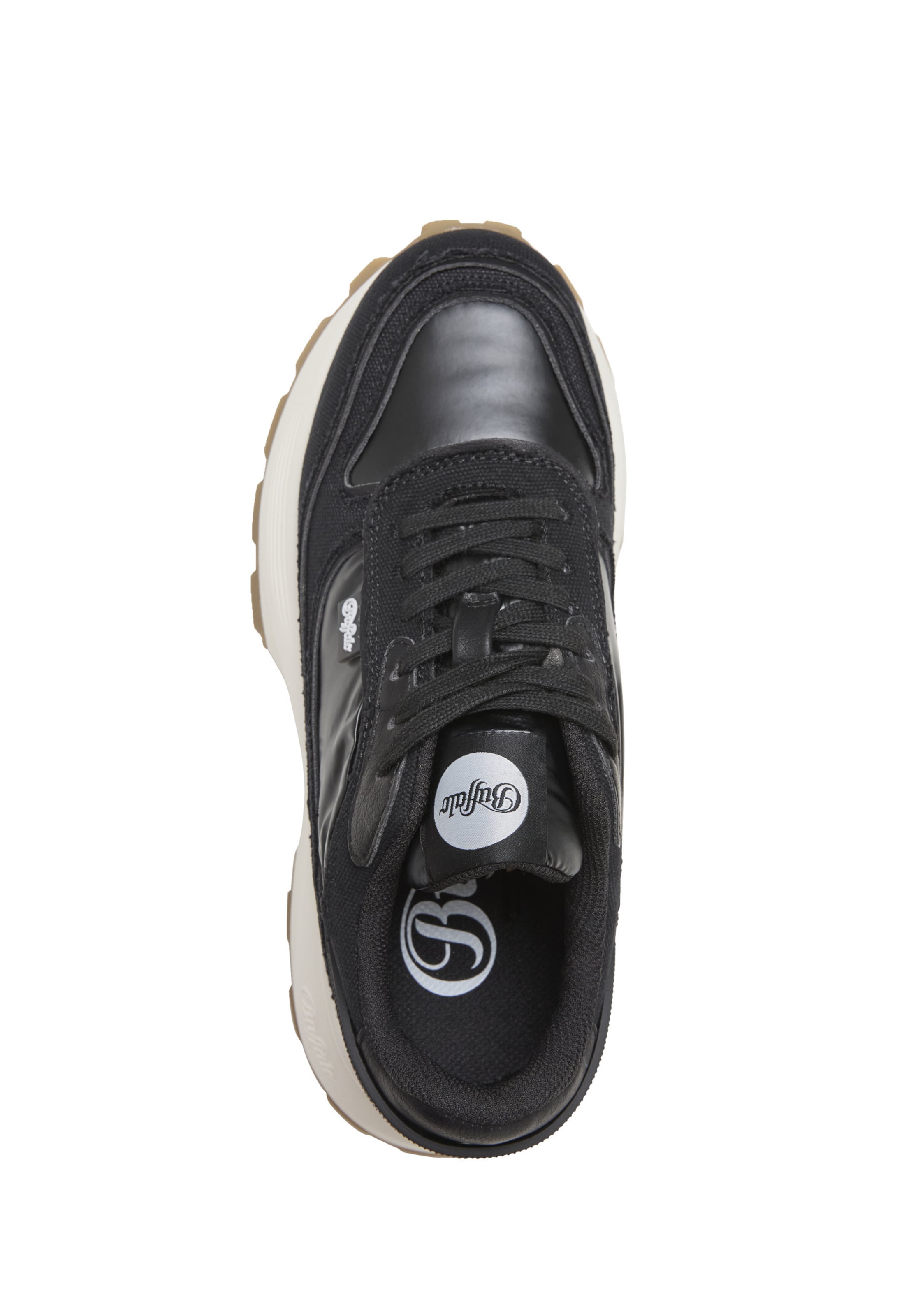 Baskets basses 'Manhatten' BUFFALO en noir