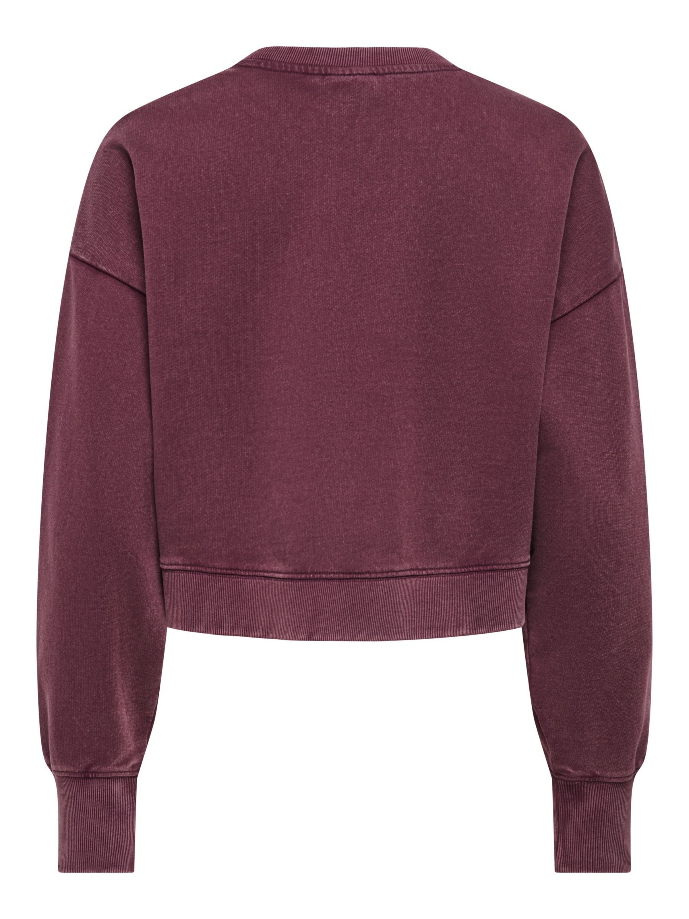 ONLY Sweatshirt in Rood