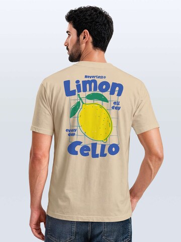 Neverless Shirt 'Limon Cello' in Beige
