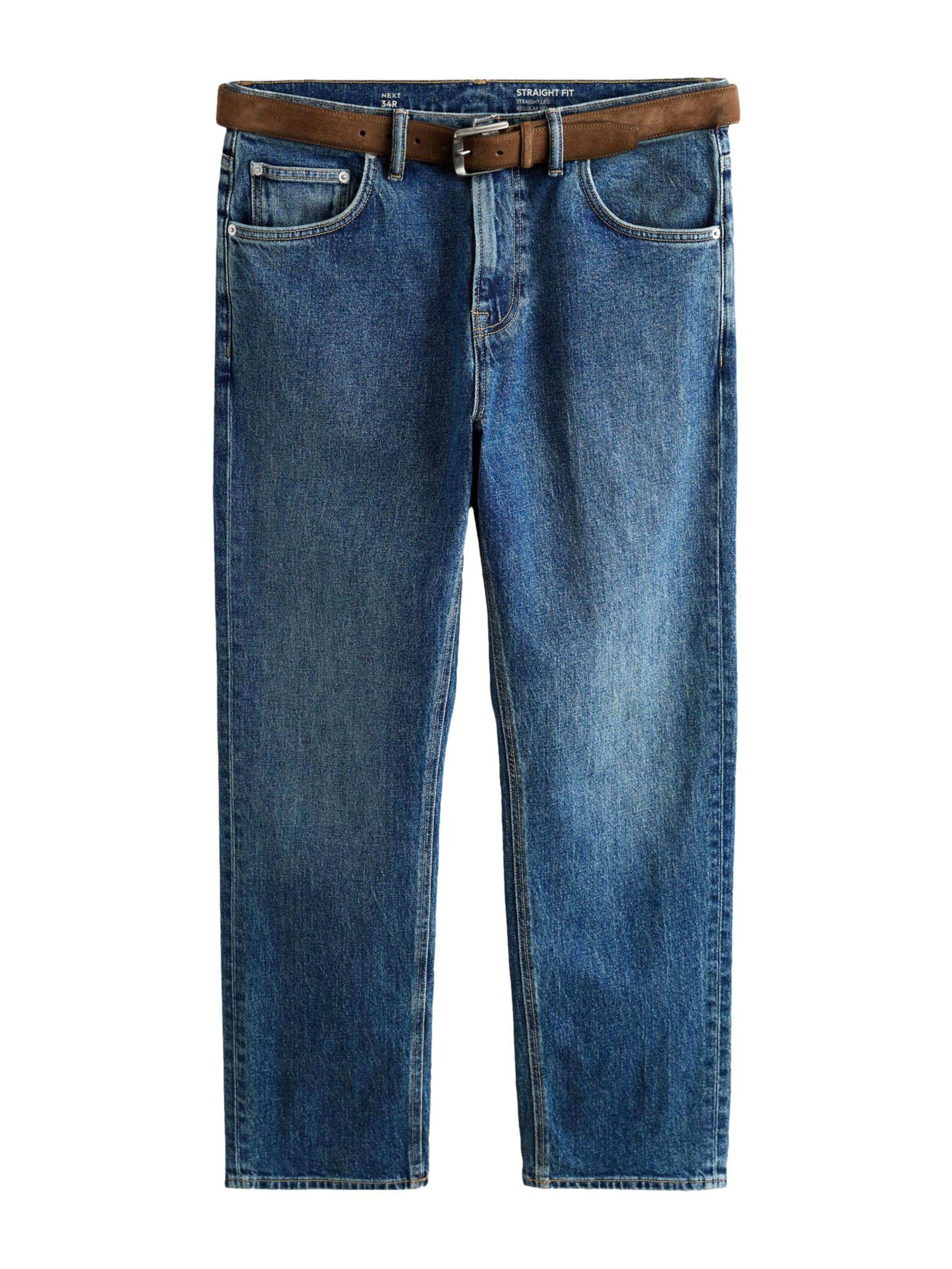 Next Regular Jeans in Blau: Vorderseite