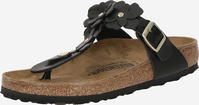 Šlepetės per pirštą 'Gizeh' iš BIRKENSTOCK, spalva – juoda, Prekių apžvalga