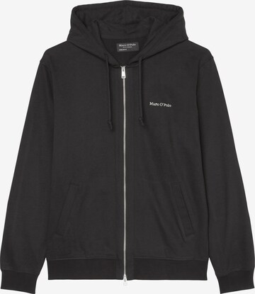 Marc O'Polo Sweatjacke in Schwarz: predná strana