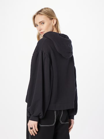 Sweat-shirt 'Akane Rusched Hoodie' LEVI'S ® en noir