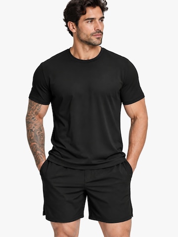 BIMONI Performance Shirt 'GYM High-Performance Funktionsshirt' in Black: front