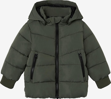 NAME IT Between-Season Jacket 'Music' in Green: front