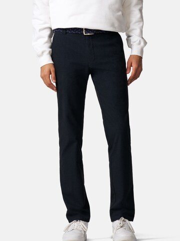 Regular Pantalon chino 'Bonn' MEYER en bleu : devant