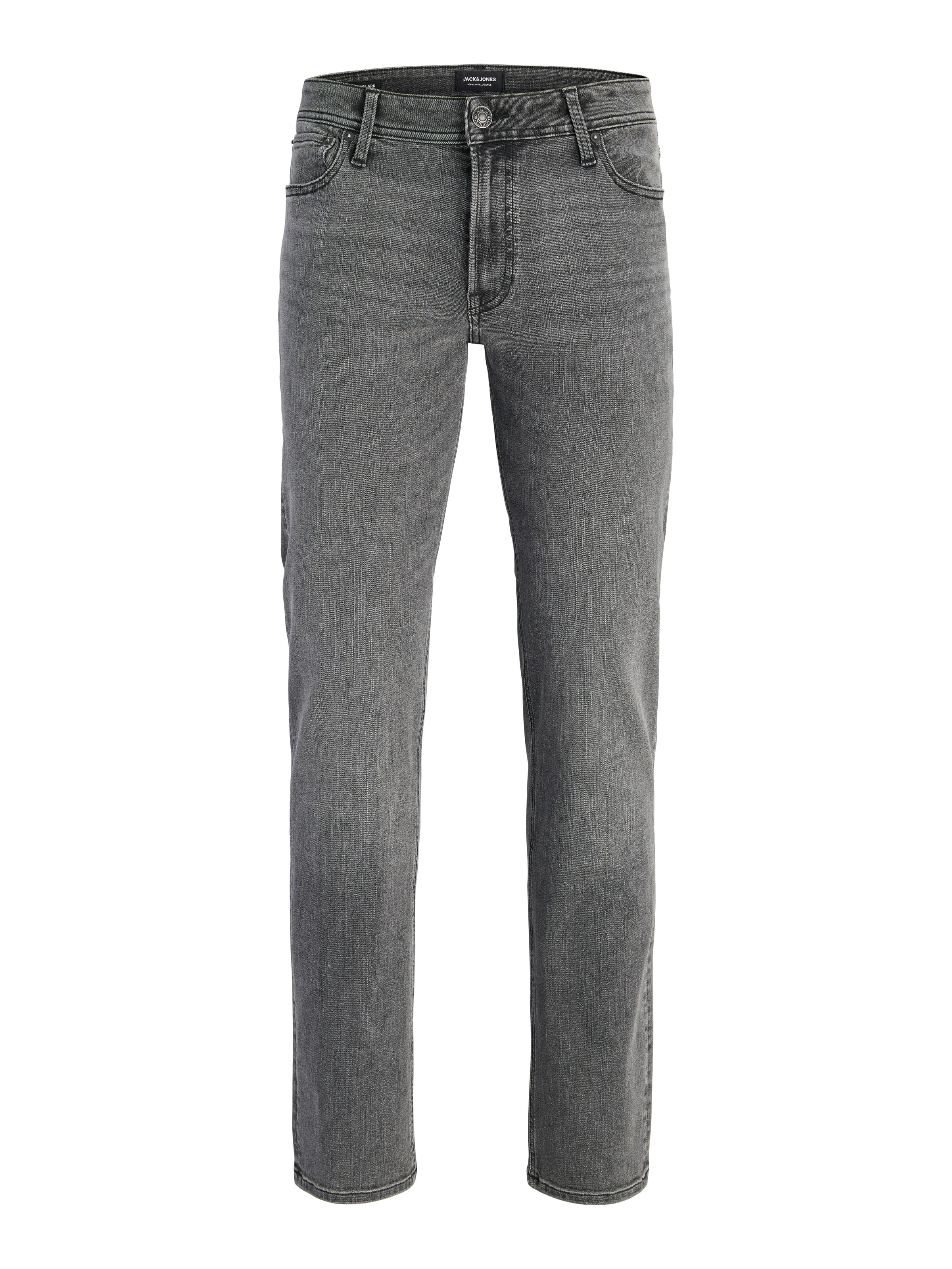 JACK & JONES Regular Jeans 'JJIClark' in Grey: front