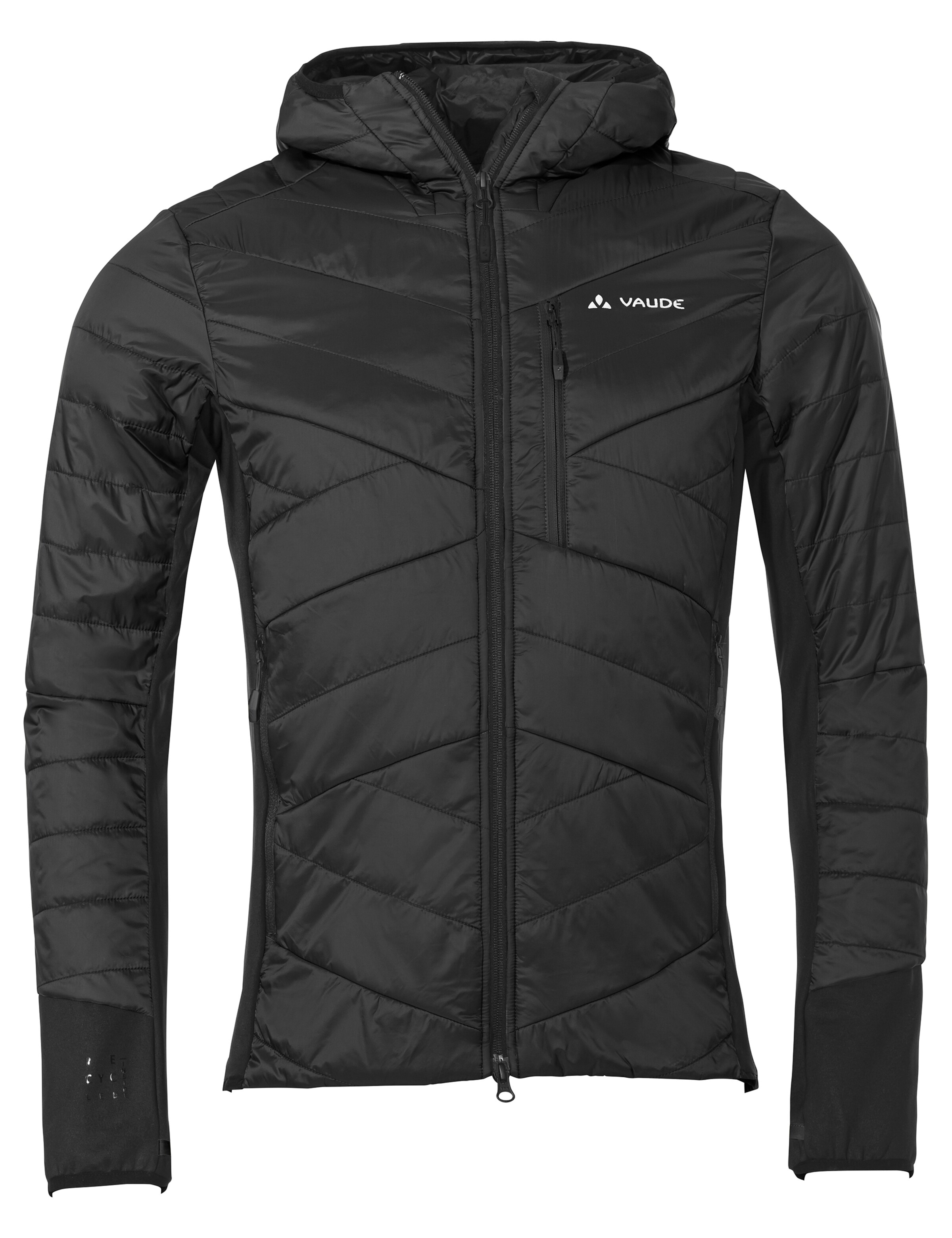 VAUDE Outdoorjacke 'Sesvenna' in Schwarz: Vorderseite