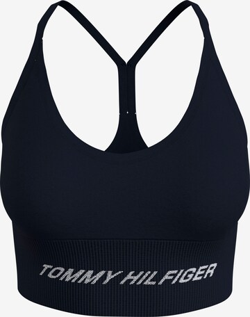 Tommy Hilfiger Sport Bustier BH in Schwarz: predná strana